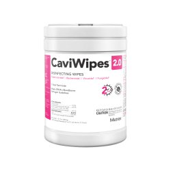 CaviWipes1™ Surface Disinfectant Premoistened Manual Pull Wipe 160 Count Canister Unscented NonSterile